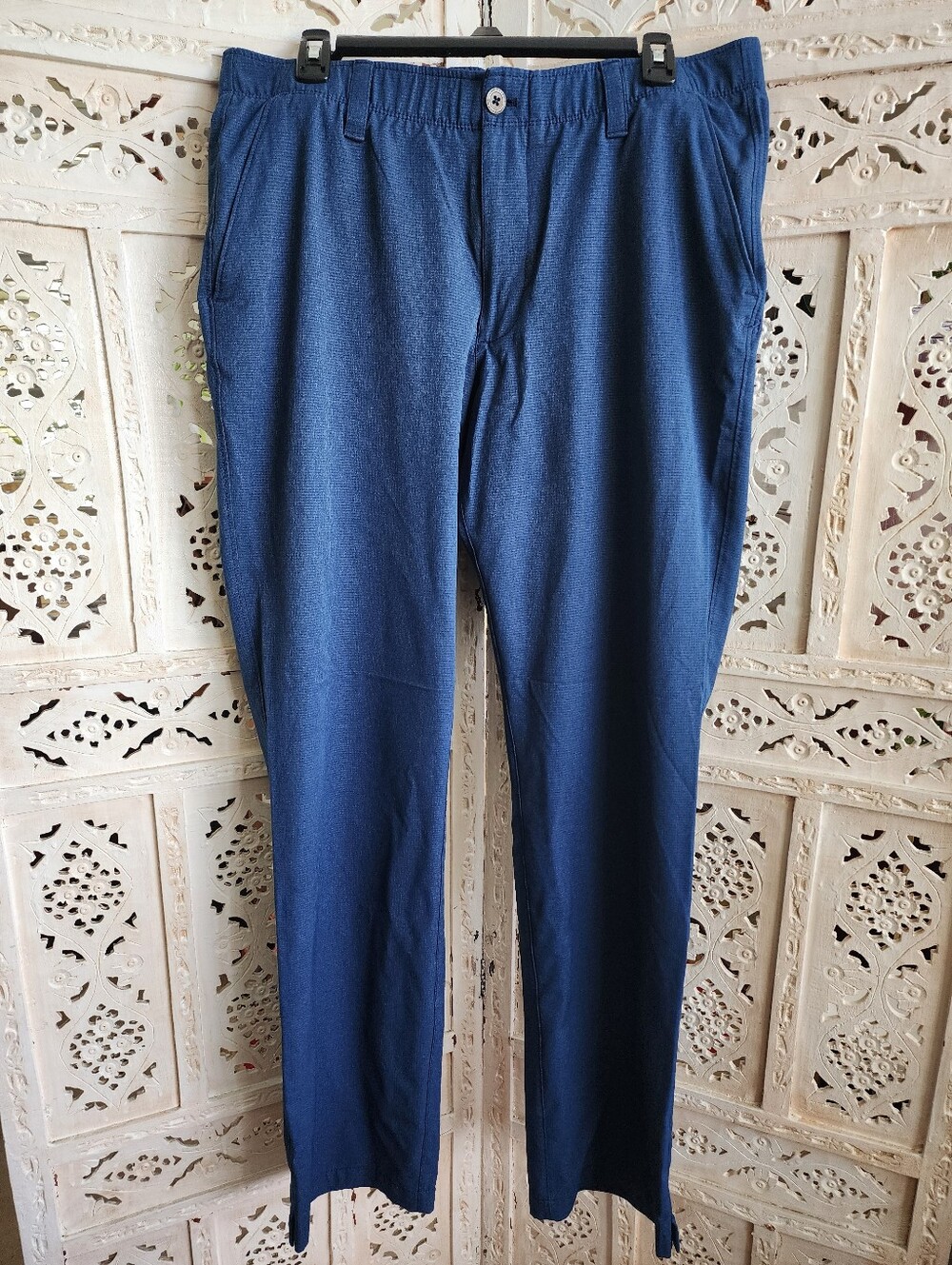 Under Armour Performance Pants- Blue- Mens Size 36/34